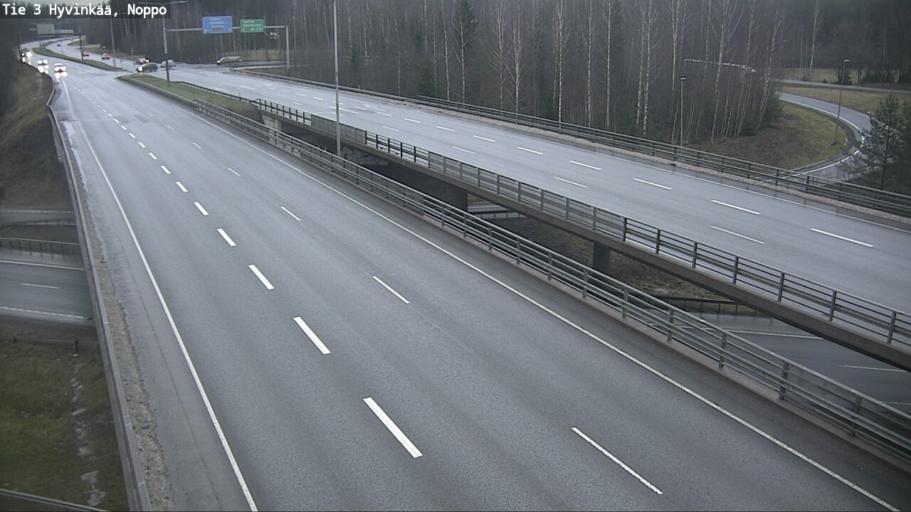 Weather Camera Image Väg 3 Hyvinge, Noppo, Hyvinkää, Uusimaa