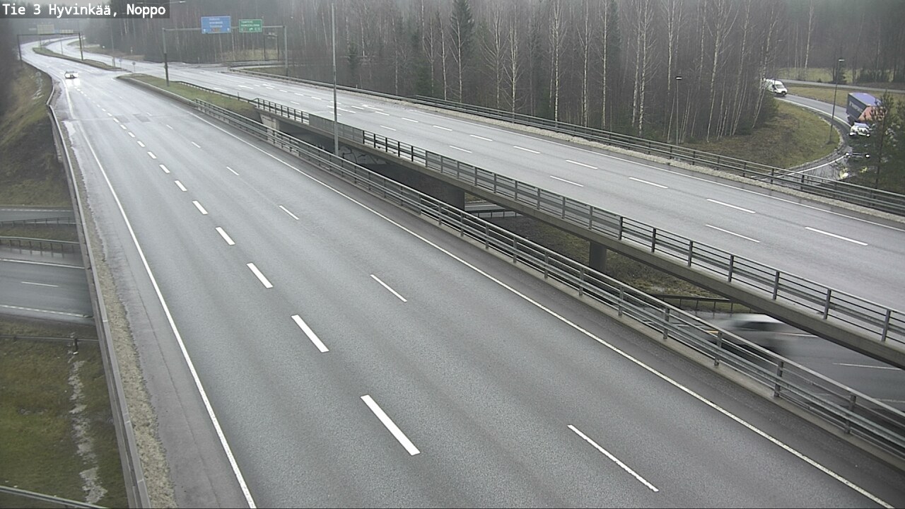 Weather Camera Image Väg 3 Hyvinge, Noppo, Hyvinkää, Uusimaa