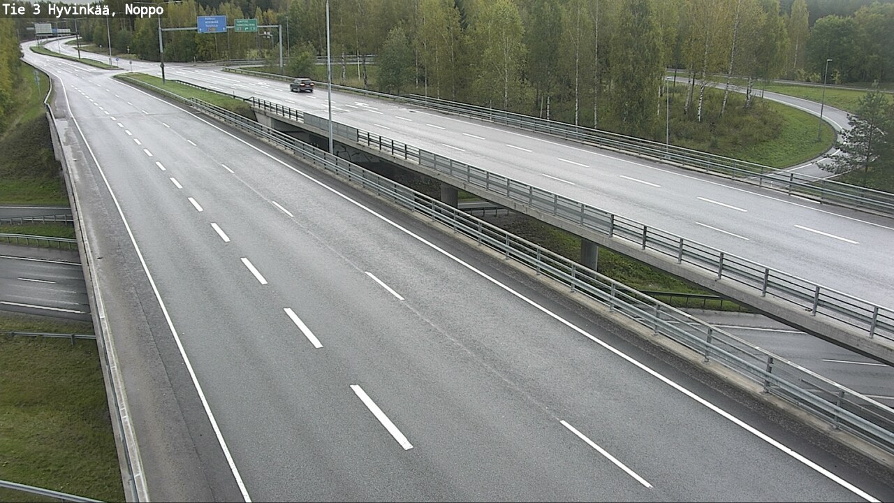 Weather Camera Image Road 3 Hyvinkää, Noppo, Hyvinkää, Uusimaa