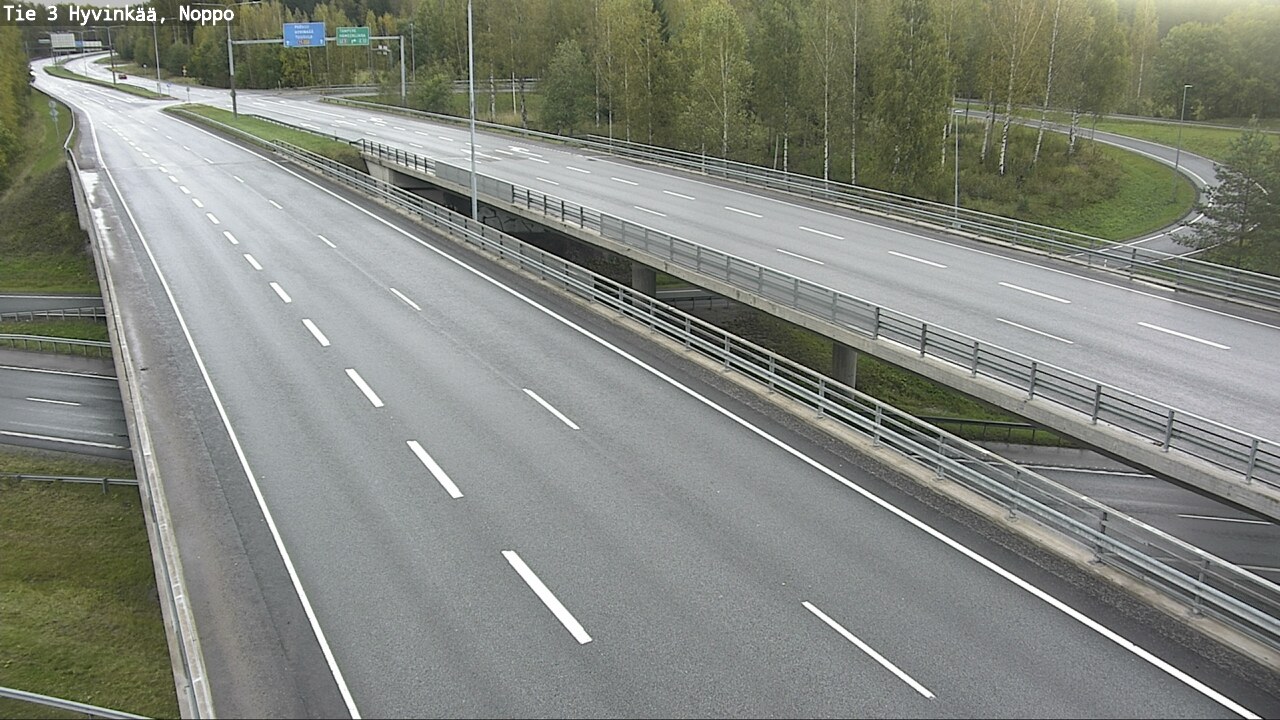 Weather Camera Image Road 3 Hyvinkää, Noppo, Hyvinkää, Uusimaa