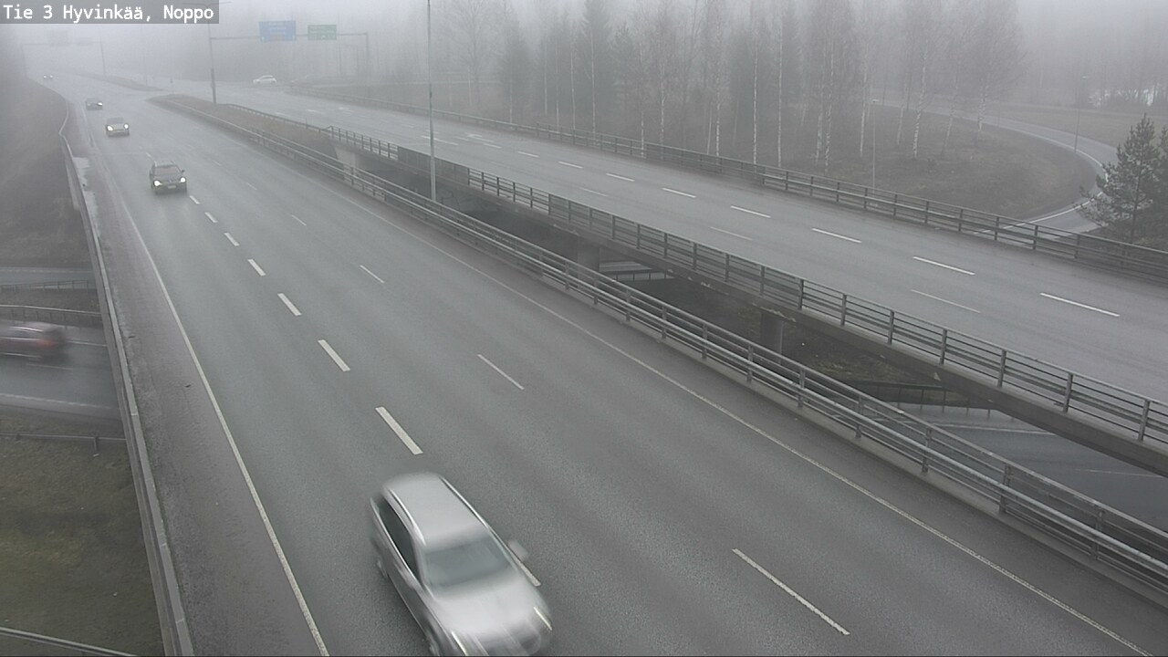 Weather Camera Image Road 3 Hyvinkää, Noppo, Hyvinkää, Uusimaa