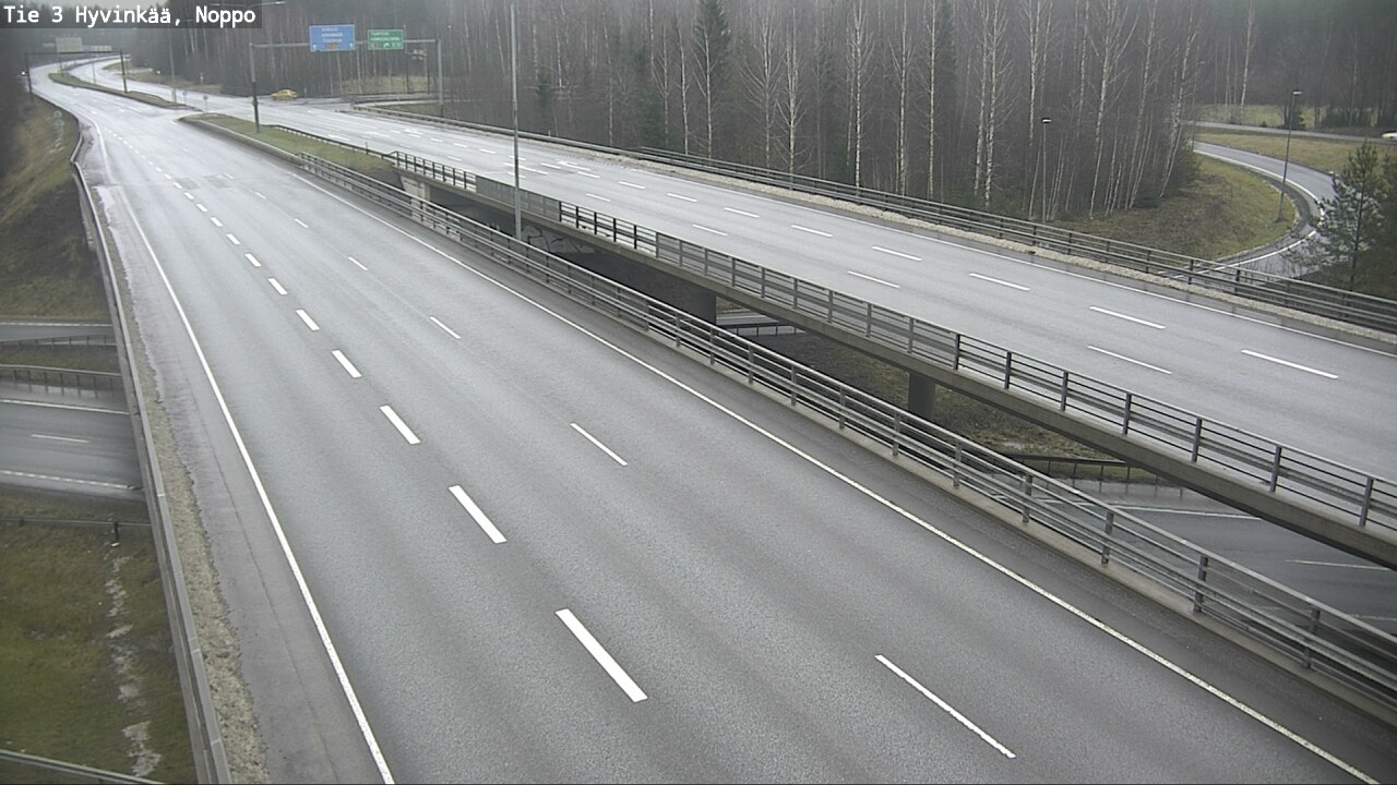 Weather Camera Image Väg 3 Hyvinge, Noppo, Hyvinkää, Uusimaa