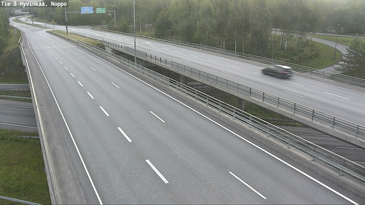 Weather Camera Image Road 3 Hyvinkää, Noppo, Hyvinkää, Uusimaa