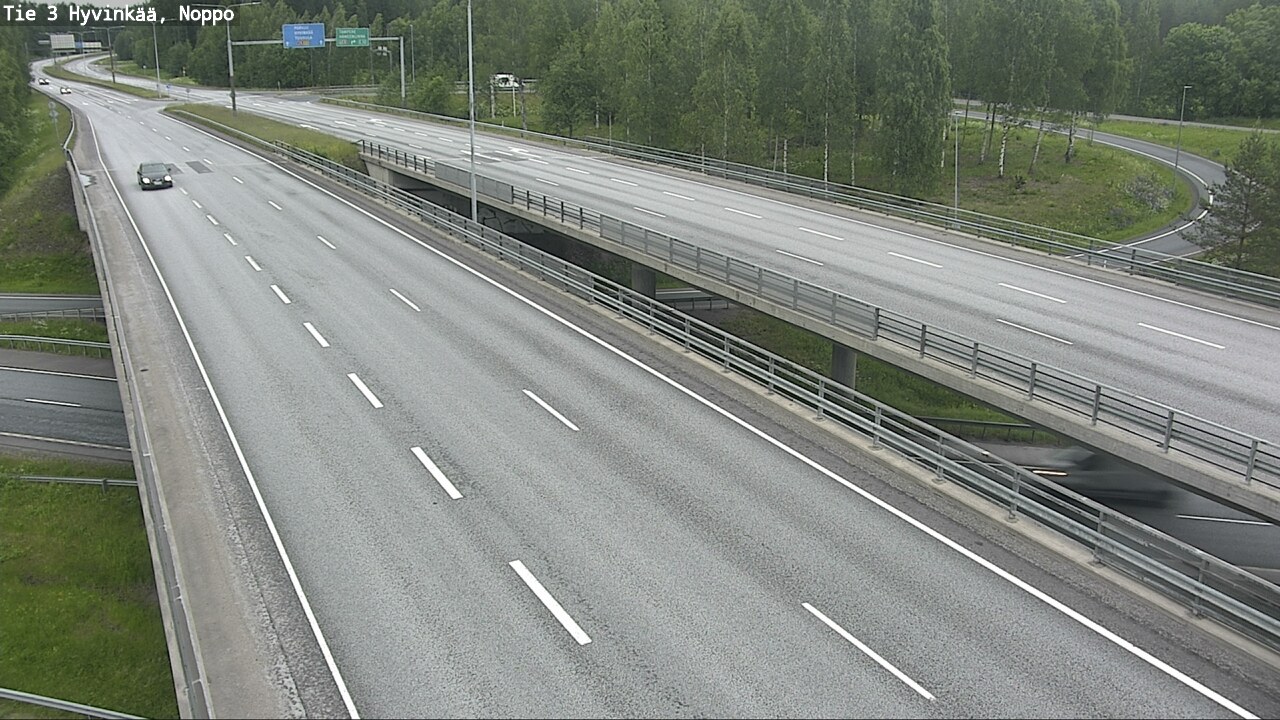 Weather Camera Image Road 3 Hyvinkää, Noppo, Hyvinkää, Uusimaa