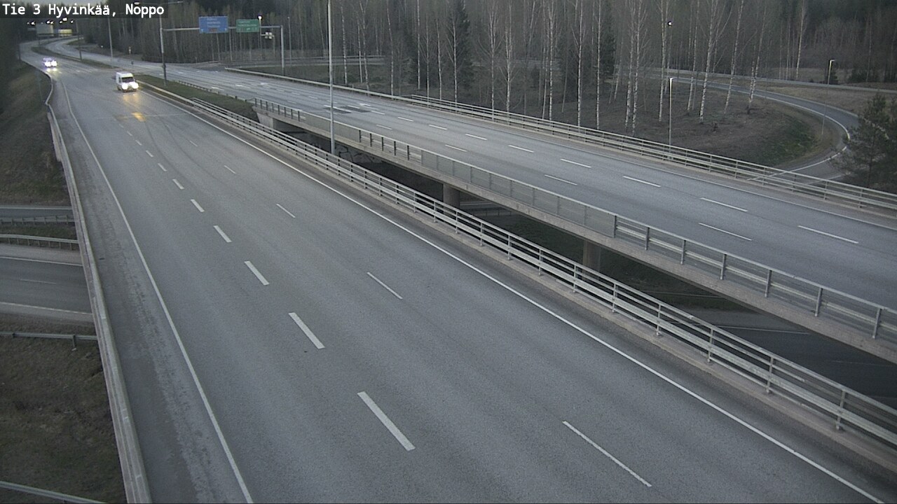 Weather Camera Image Väg 3 Hyvinge, Noppo, Hyvinkää, Uusimaa