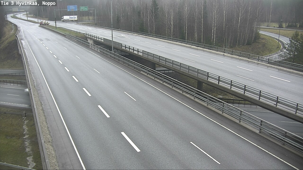 Weather Camera Image Väg 3 Hyvinge, Noppo, Hyvinkää, Uusimaa