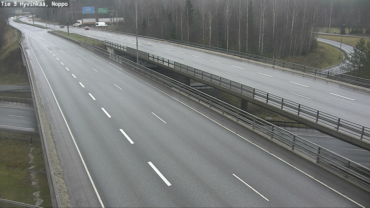 Weather Camera Image Väg 3 Hyvinge, Noppo, Hyvinkää, Uusimaa