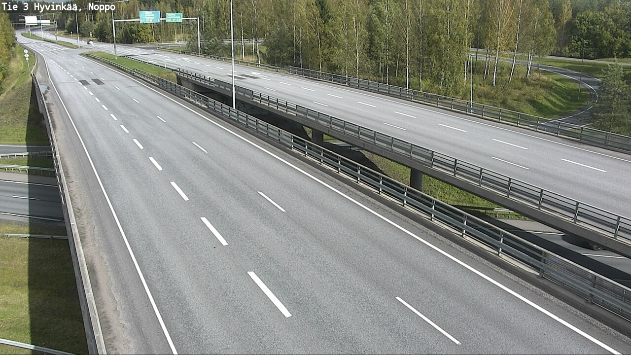 Weather Camera Image Road 3 Hyvinkää, Noppo, Hyvinkää, Uusimaa