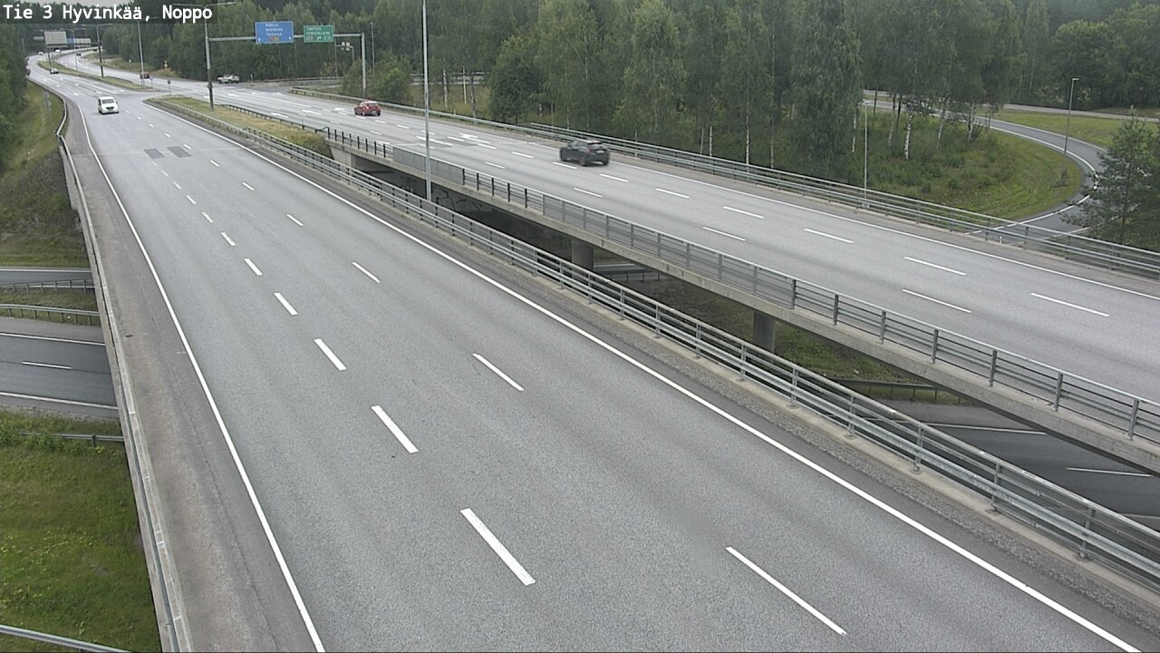Weather Camera Image Road 3 Hyvinkää, Noppo, Hyvinkää, Uusimaa
