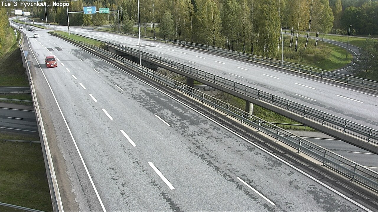 Weather Camera Image Road 3 Hyvinkää, Noppo, Hyvinkää, Uusimaa