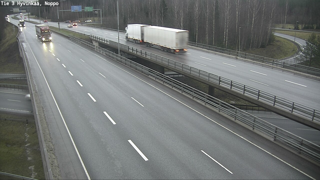 Weather Camera Image Väg 3 Hyvinge, Noppo, Hyvinkää, Uusimaa