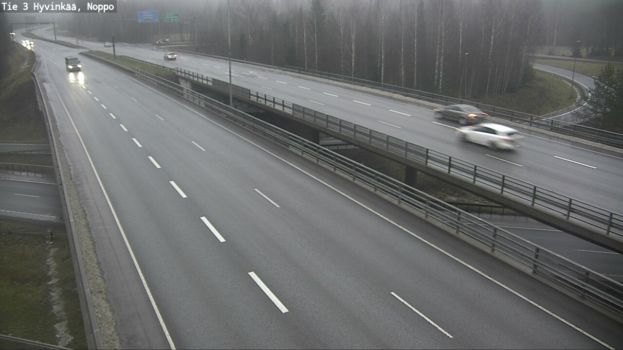 Weather Camera Image Väg 3 Hyvinge, Noppo, Hyvinkää, Uusimaa