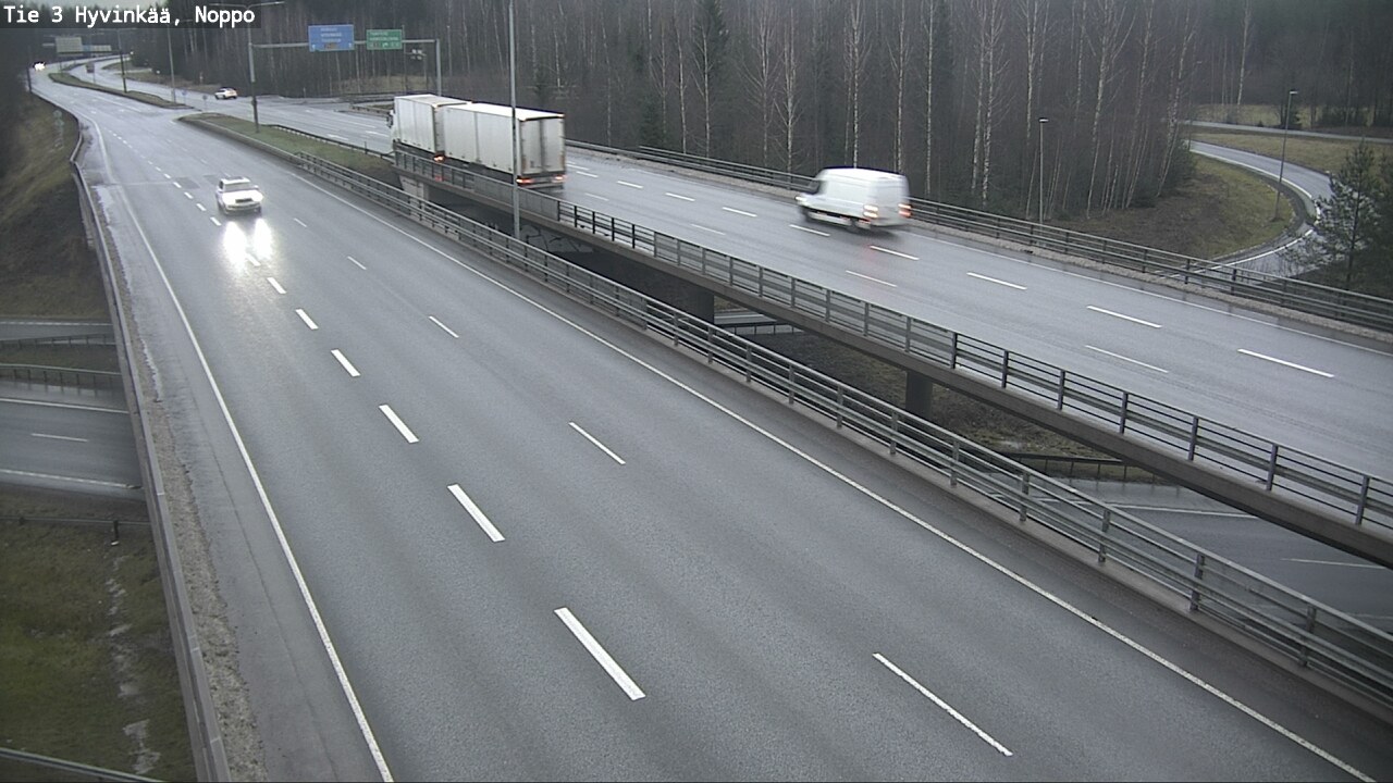 Weather Camera Image Väg 3 Hyvinge, Noppo, Hyvinkää, Uusimaa