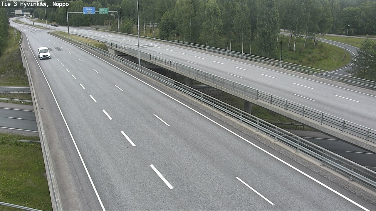 Weather Camera Image Road 3 Hyvinkää, Noppo, Hyvinkää, Uusimaa