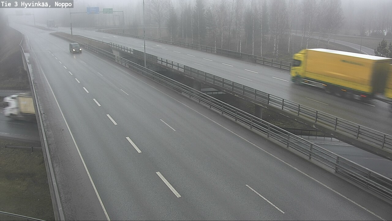Weather Camera Image Road 3 Hyvinkää, Noppo, Hyvinkää, Uusimaa