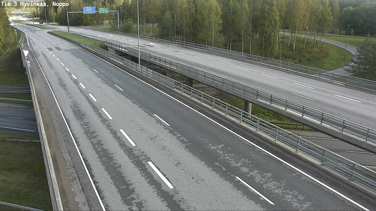Weather Camera Image Road 3 Hyvinkää, Noppo, Hyvinkää, Uusimaa