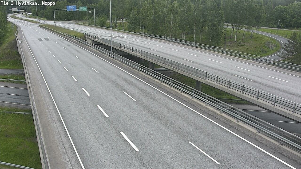 Weather Camera Image Road 3 Hyvinkää, Noppo, Hyvinkää, Uusimaa
