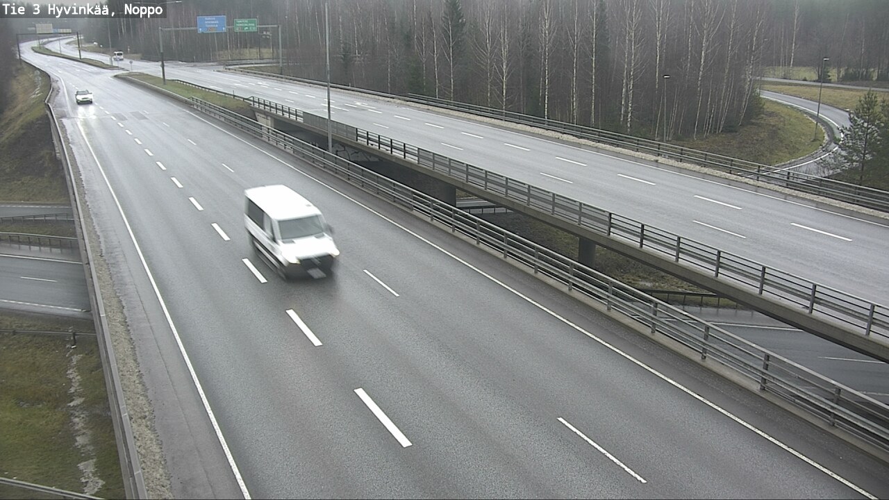 Weather Camera Image Väg 3 Hyvinge, Noppo, Hyvinkää, Uusimaa