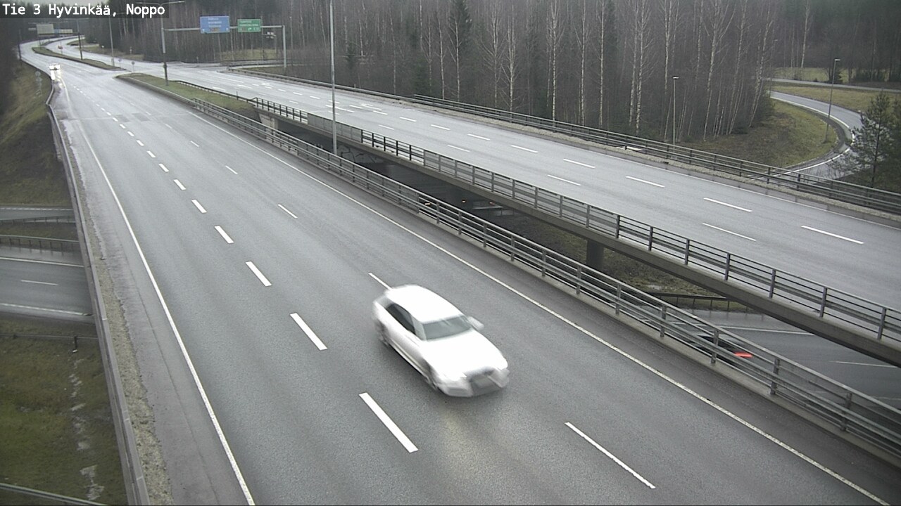 Weather Camera Image Väg 3 Hyvinge, Noppo, Hyvinkää, Uusimaa