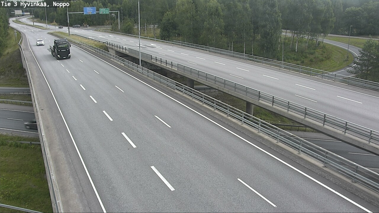 Weather Camera Image Road 3 Hyvinkää, Noppo, Hyvinkää, Uusimaa