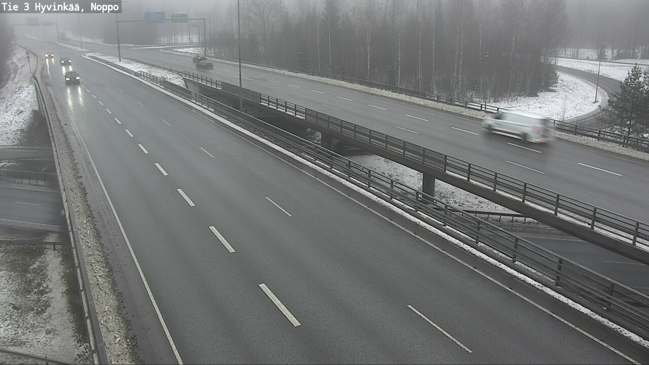 Weather Camera Image Road 3 Hyvinkää, Noppo, Hyvinkää, Uusimaa