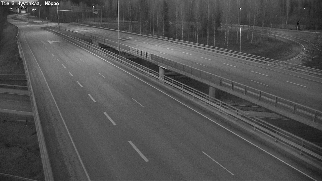 Weather Camera Image Väg 3 Hyvinge, Noppo, Hyvinkää, Uusimaa