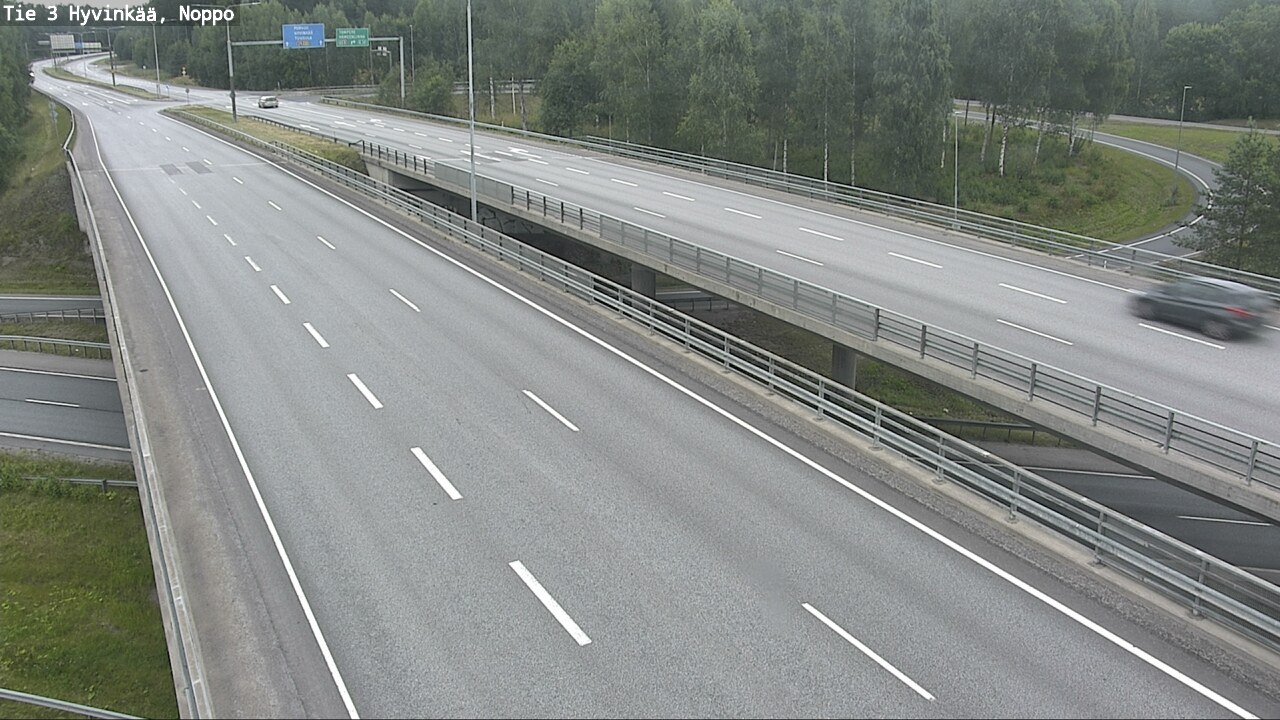 Weather Camera Image Road 3 Hyvinkää, Noppo, Hyvinkää, Uusimaa