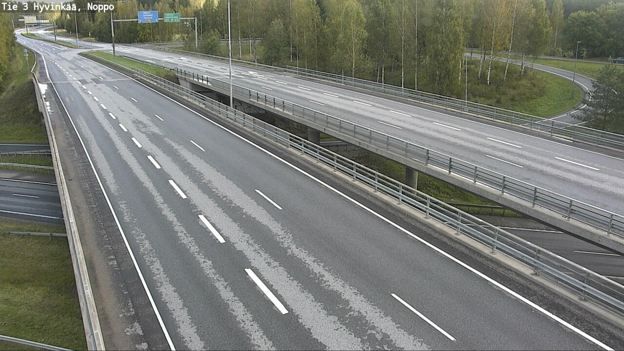 Weather Camera Image Road 3 Hyvinkää, Noppo, Hyvinkää, Uusimaa