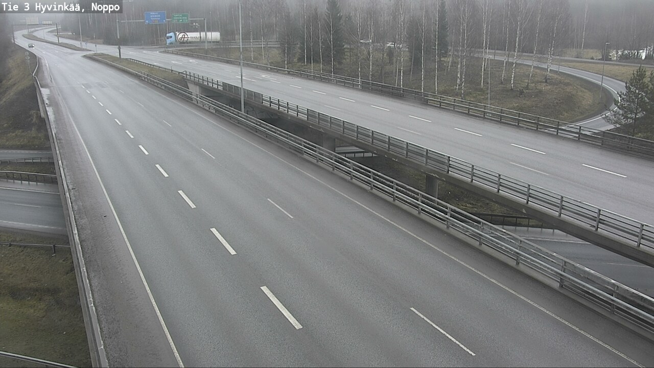 Weather Camera Image Road 3 Hyvinkää, Noppo, Hyvinkää, Uusimaa