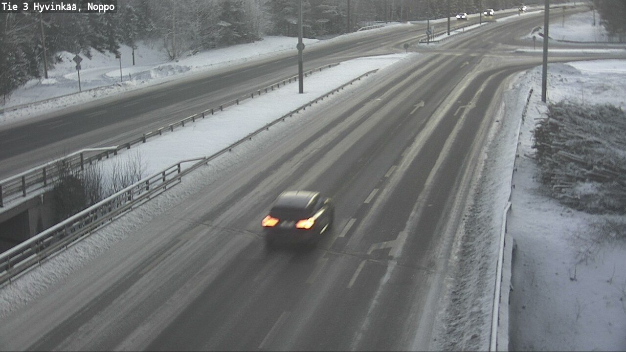 Weather Camera Image Road 3 Hyvinkää, Noppo, Hyvinkää, Uusimaa