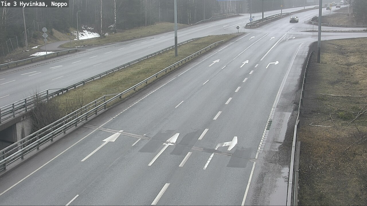 Weather Camera Image Road 3 Hyvinkää, Noppo, Hyvinkää, Uusimaa