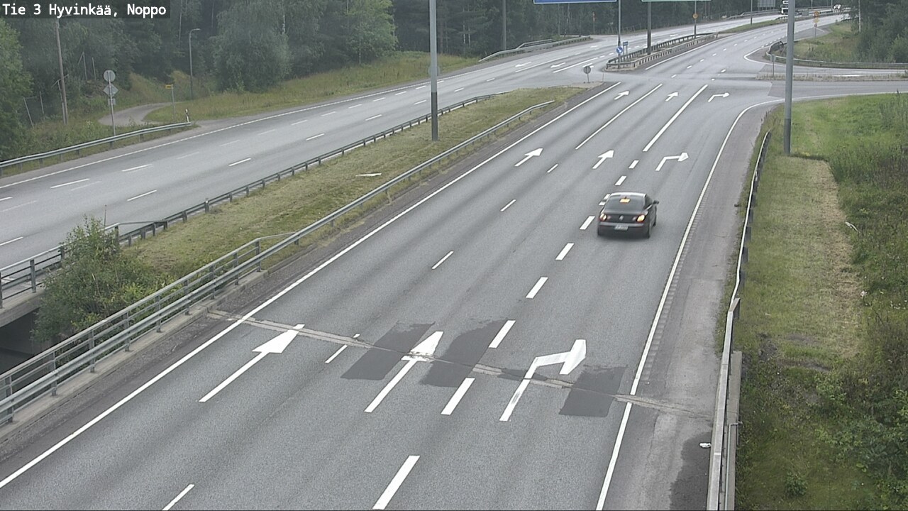 Weather Camera Image Road 3 Hyvinkää, Noppo, Hyvinkää, Uusimaa