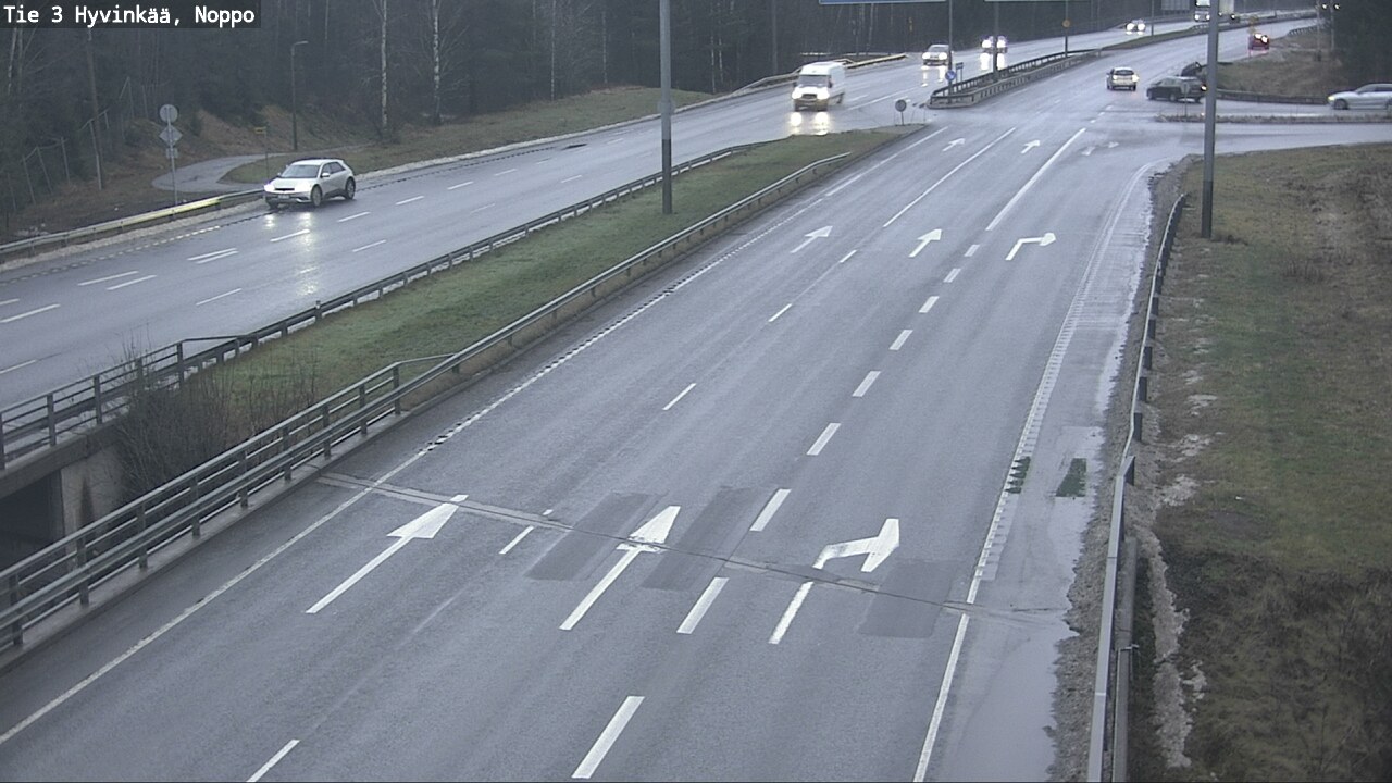 Weather Camera Image Väg 3 Hyvinge, Noppo, Hyvinkää, Uusimaa