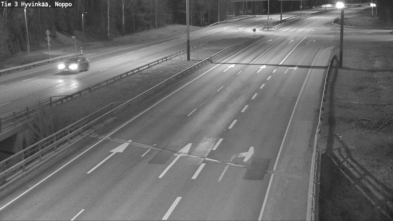 Weather Camera Image Road 3 Hyvinkää, Noppo, Hyvinkää, Uusimaa