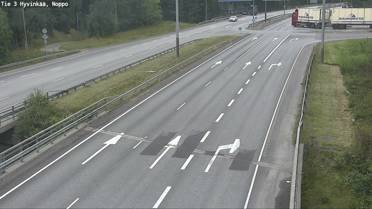 Weather Camera Image Road 3 Hyvinkää, Noppo, Hyvinkää, Uusimaa