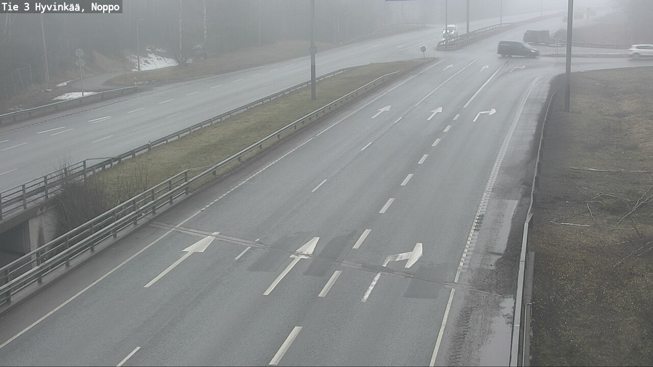 Weather Camera Image Road 3 Hyvinkää, Noppo, Hyvinkää, Uusimaa
