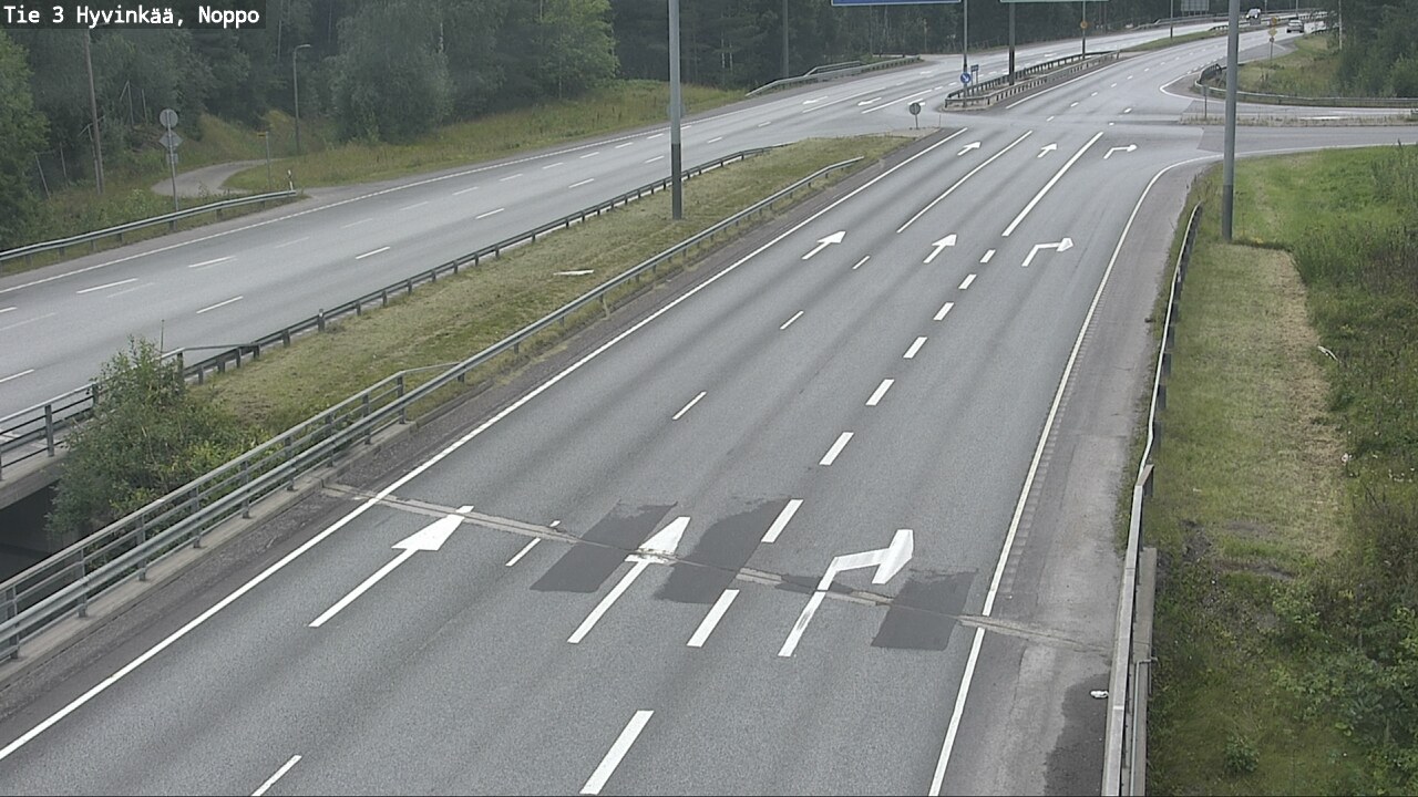Weather Camera Image Road 3 Hyvinkää, Noppo, Hyvinkää, Uusimaa