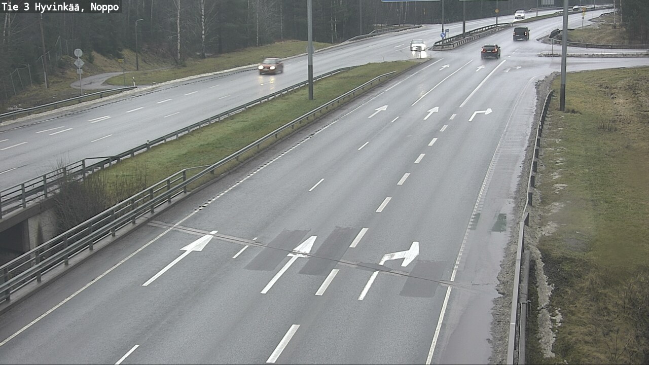 Weather Camera Image Väg 3 Hyvinge, Noppo, Hyvinkää, Uusimaa