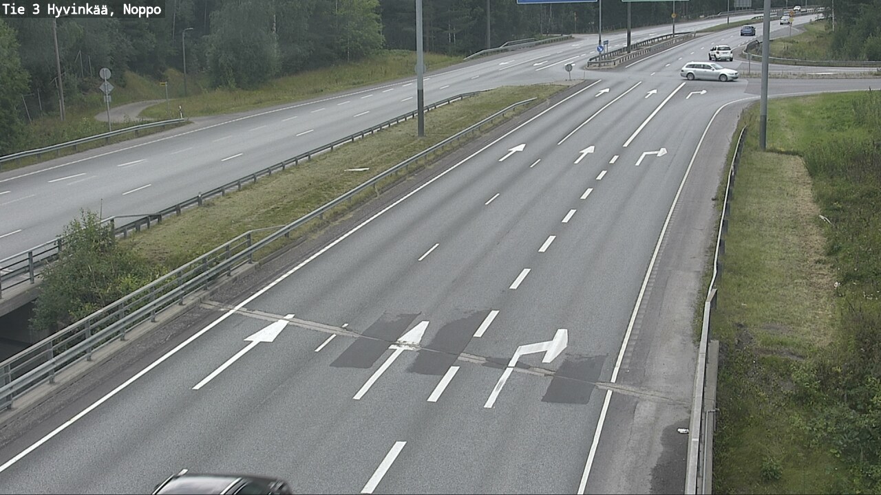 Weather Camera Image Road 3 Hyvinkää, Noppo, Hyvinkää, Uusimaa