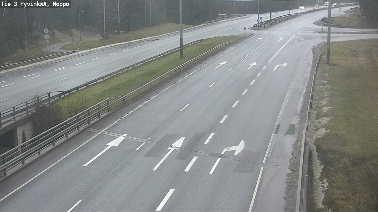 Weather Camera Image Väg 3 Hyvinge, Noppo, Hyvinkää, Uusimaa