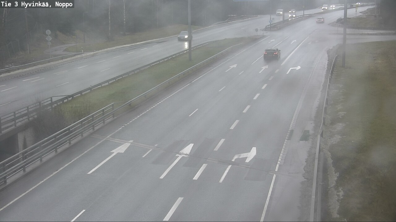 Weather Camera Image Väg 3 Hyvinge, Noppo, Hyvinkää, Uusimaa