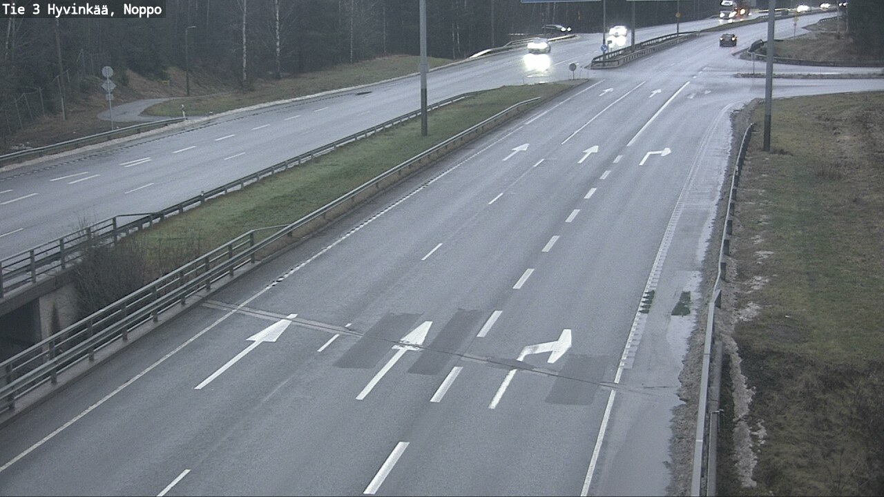 Weather Camera Image Väg 3 Hyvinge, Noppo, Hyvinkää, Uusimaa
