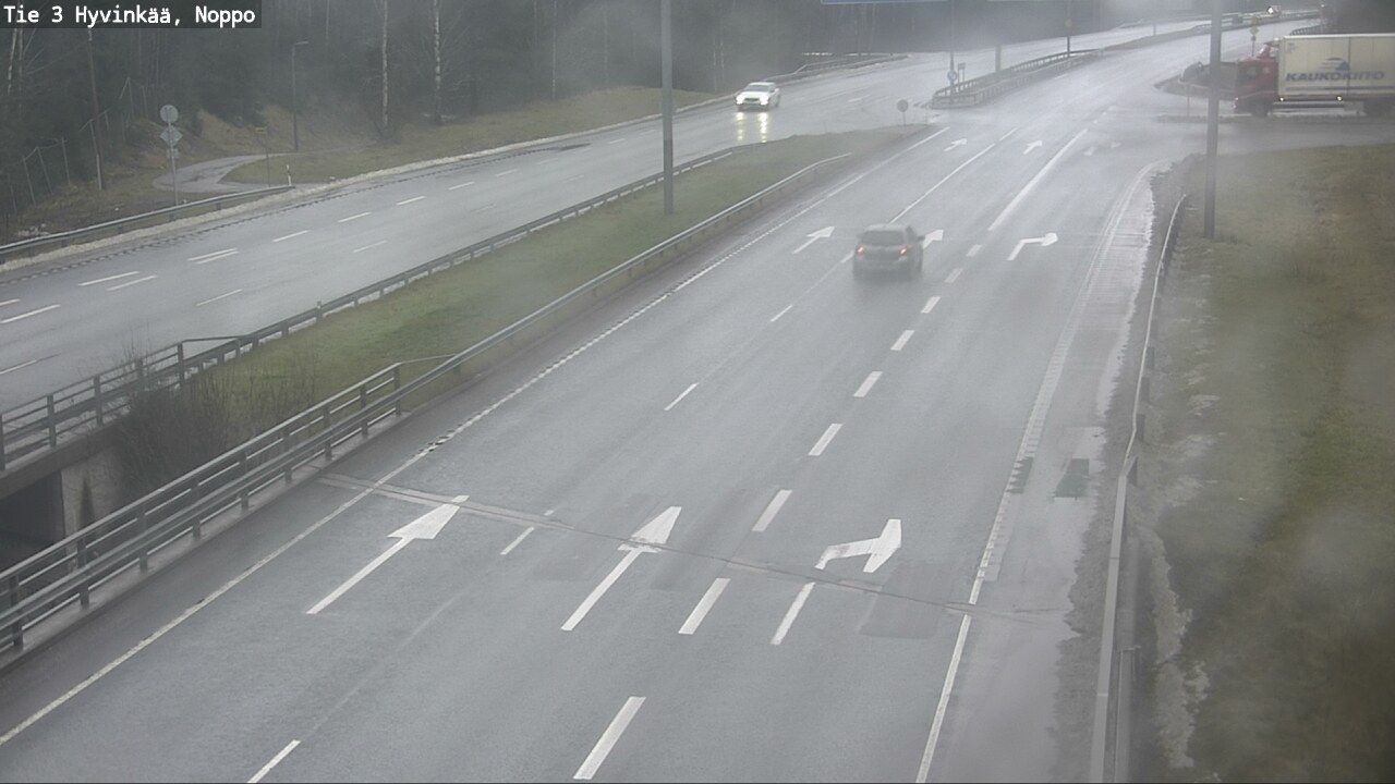 Weather Camera Image Väg 3 Hyvinge, Noppo, Hyvinkää, Uusimaa
