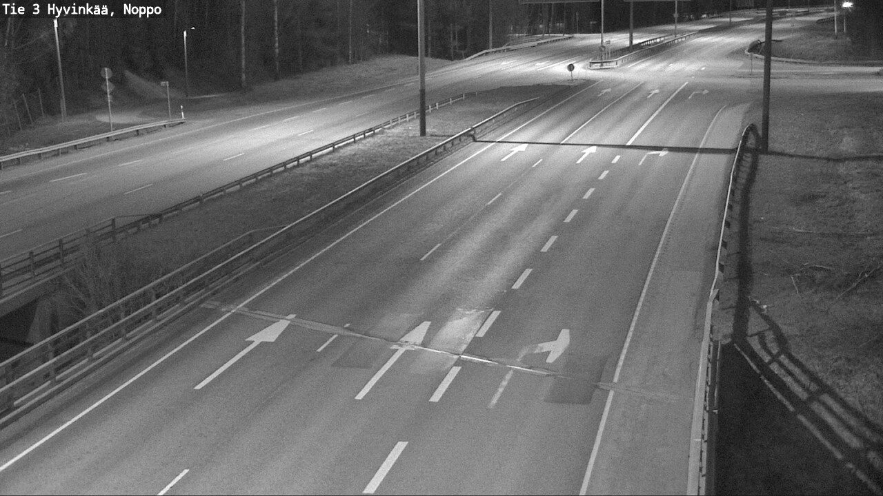Weather Camera Image Road 3 Hyvinkää, Noppo, Hyvinkää, Uusimaa