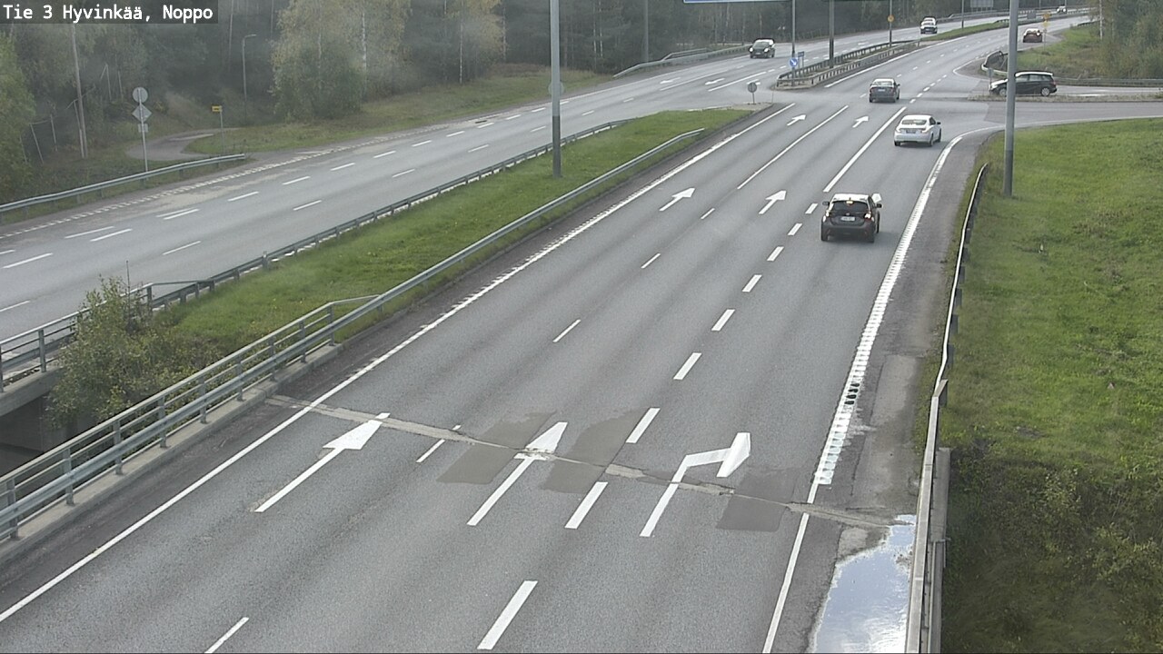 Weather Camera Image Road 3 Hyvinkää, Noppo, Hyvinkää, Uusimaa