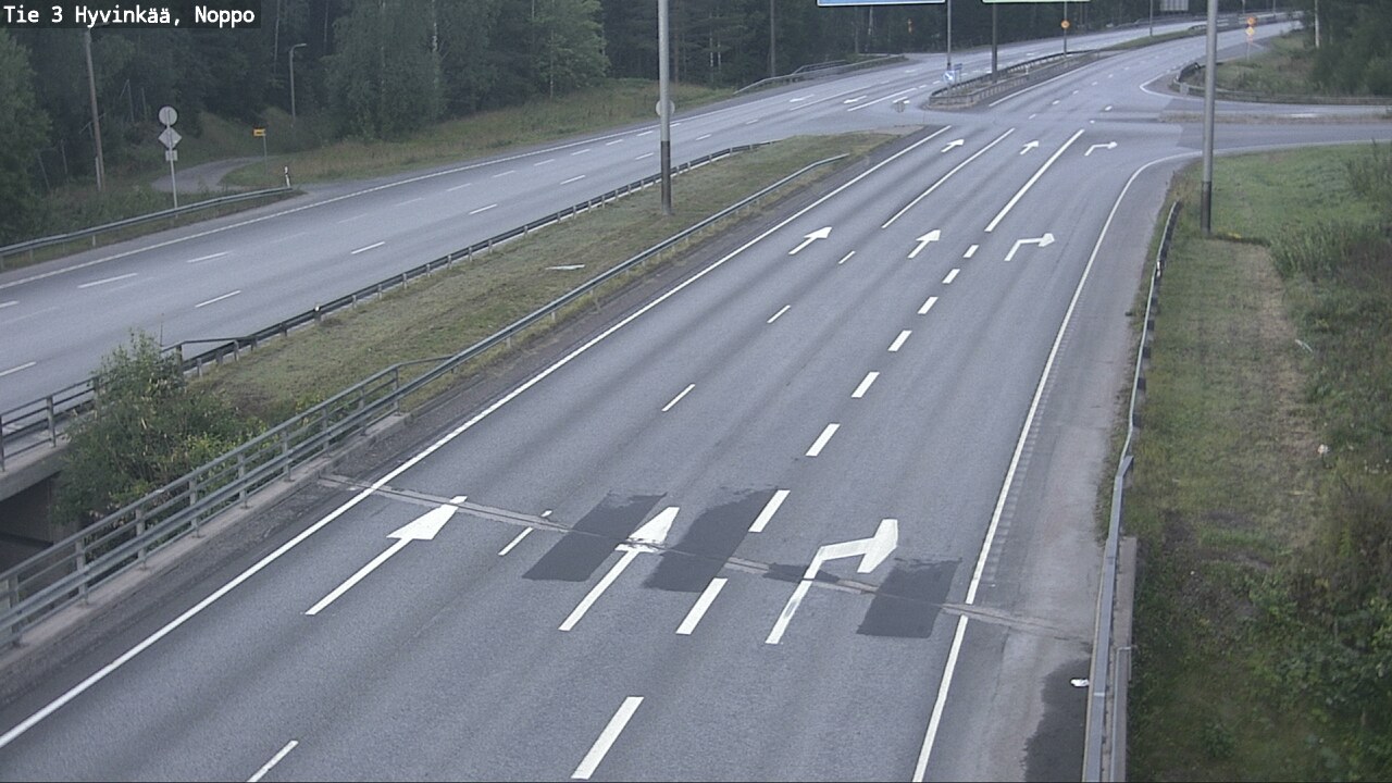 Weather Camera Image Road 3 Hyvinkää, Noppo, Hyvinkää, Uusimaa
