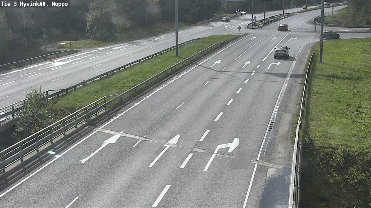 Weather Camera Image Road 3 Hyvinkää, Noppo, Hyvinkää, Uusimaa