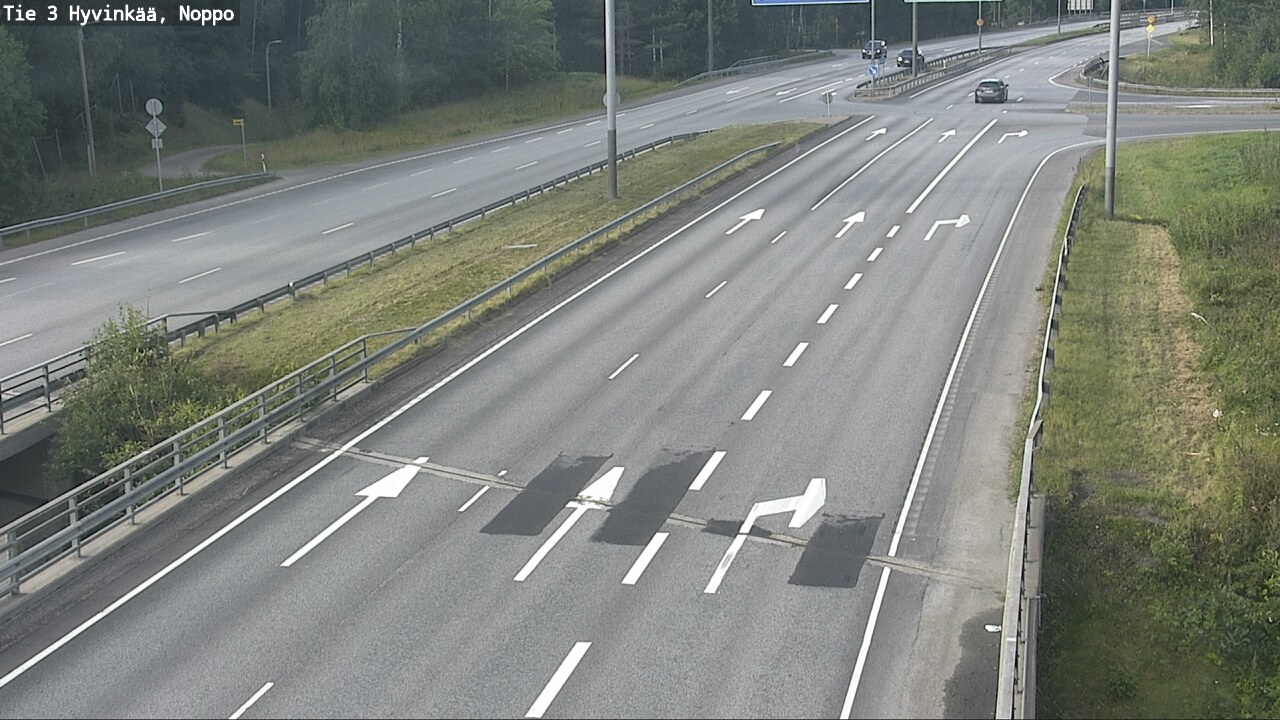 Weather Camera Image Road 3 Hyvinkää, Noppo, Hyvinkää, Uusimaa