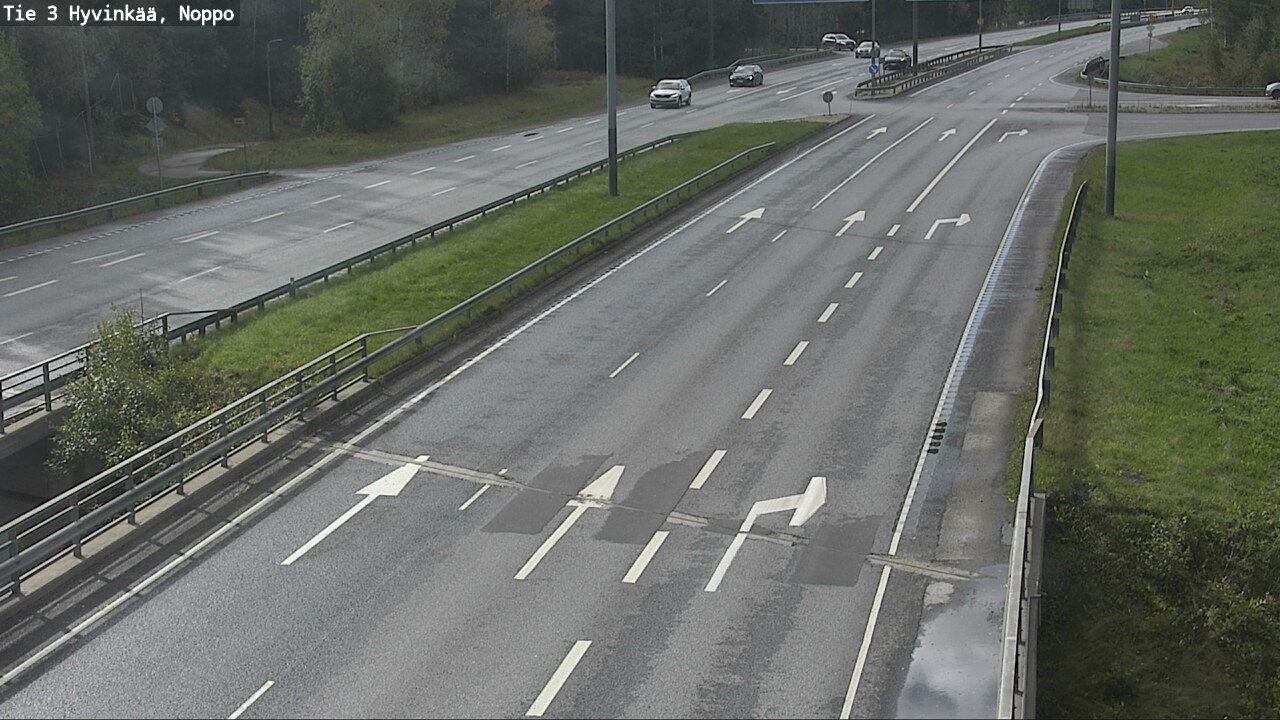 Weather Camera Image Road 3 Hyvinkää, Noppo, Hyvinkää, Uusimaa