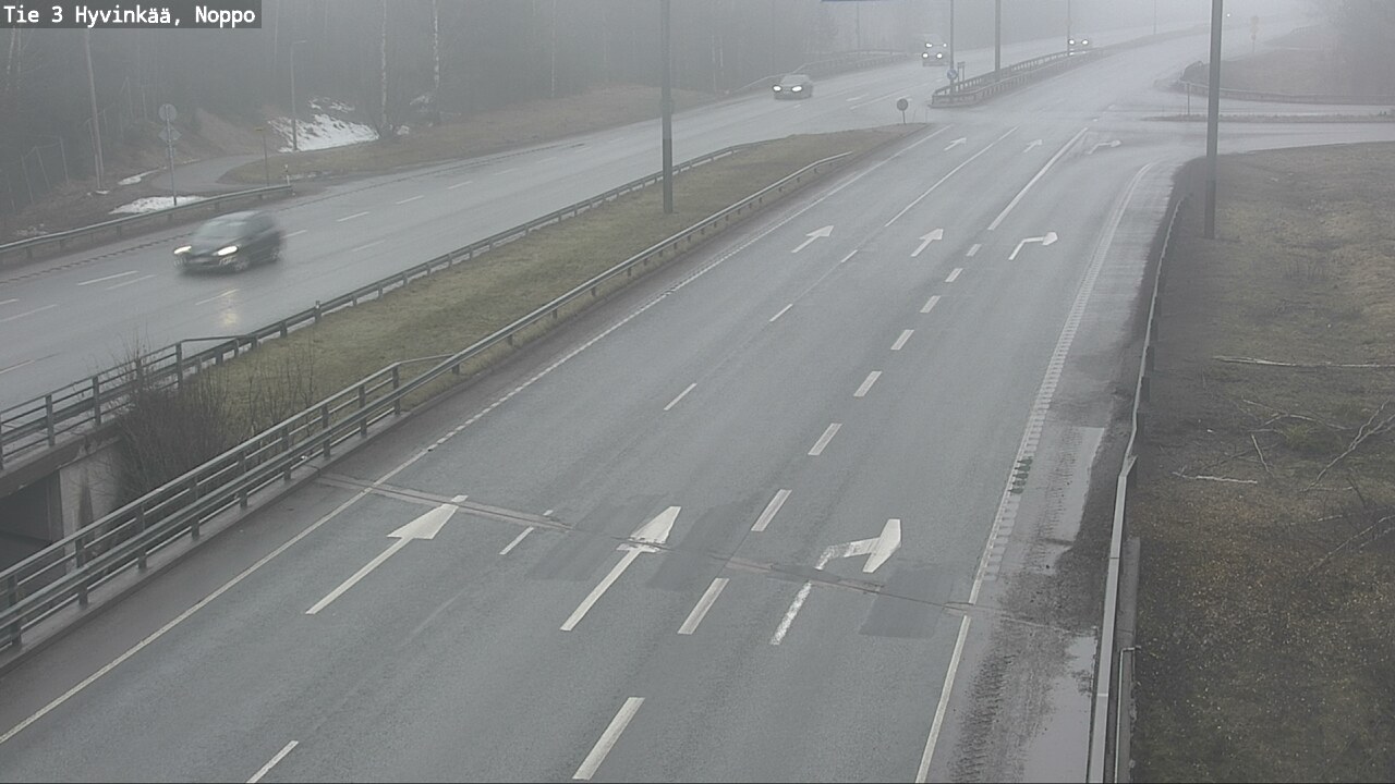 Weather Camera Image Väg 3 Hyvinge, Noppo, Hyvinkää, Uusimaa